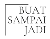 buat sampai jadi logo